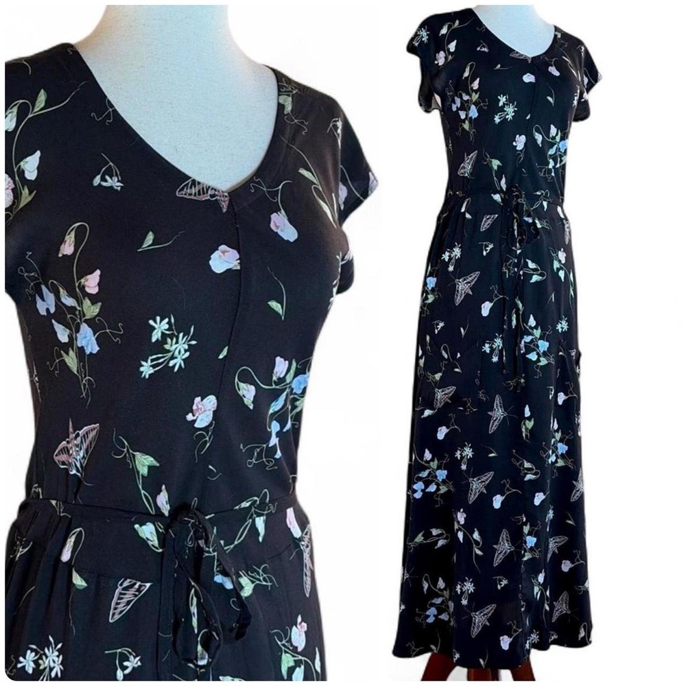 Field Day Moth and Floral Maxi Dress